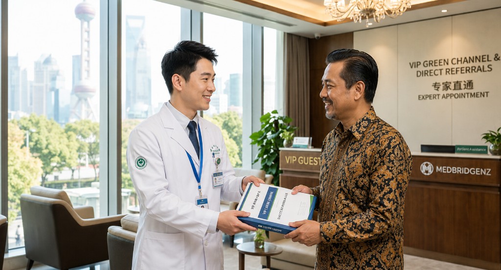 VIP green channel and direct referral coordination